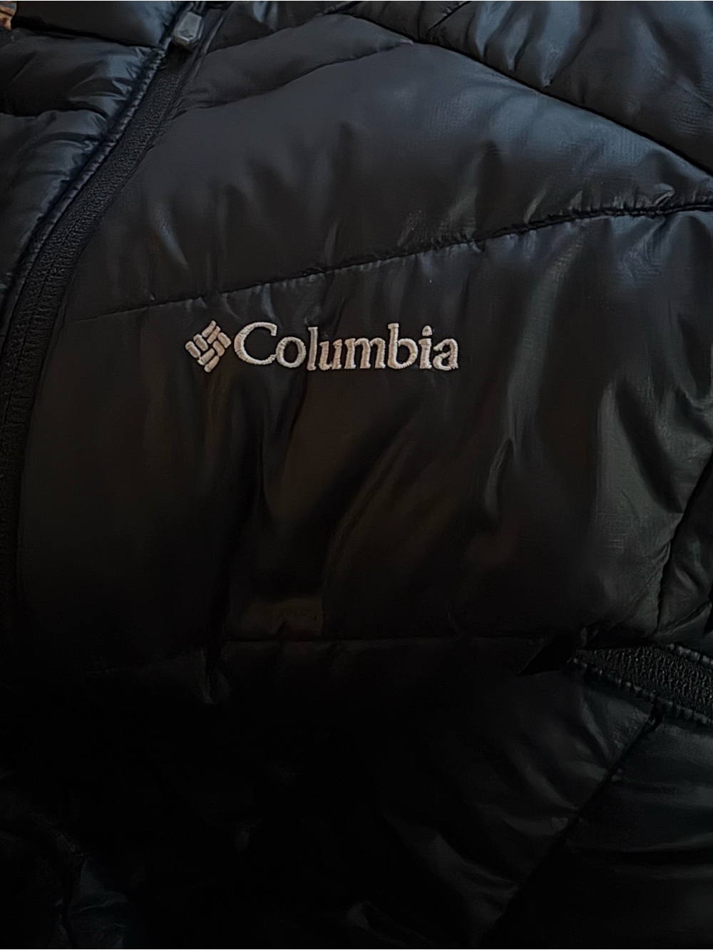 Columbia Women’s Small Black Omni-Heat Down Puffer Jacket - Picture 3 of 16